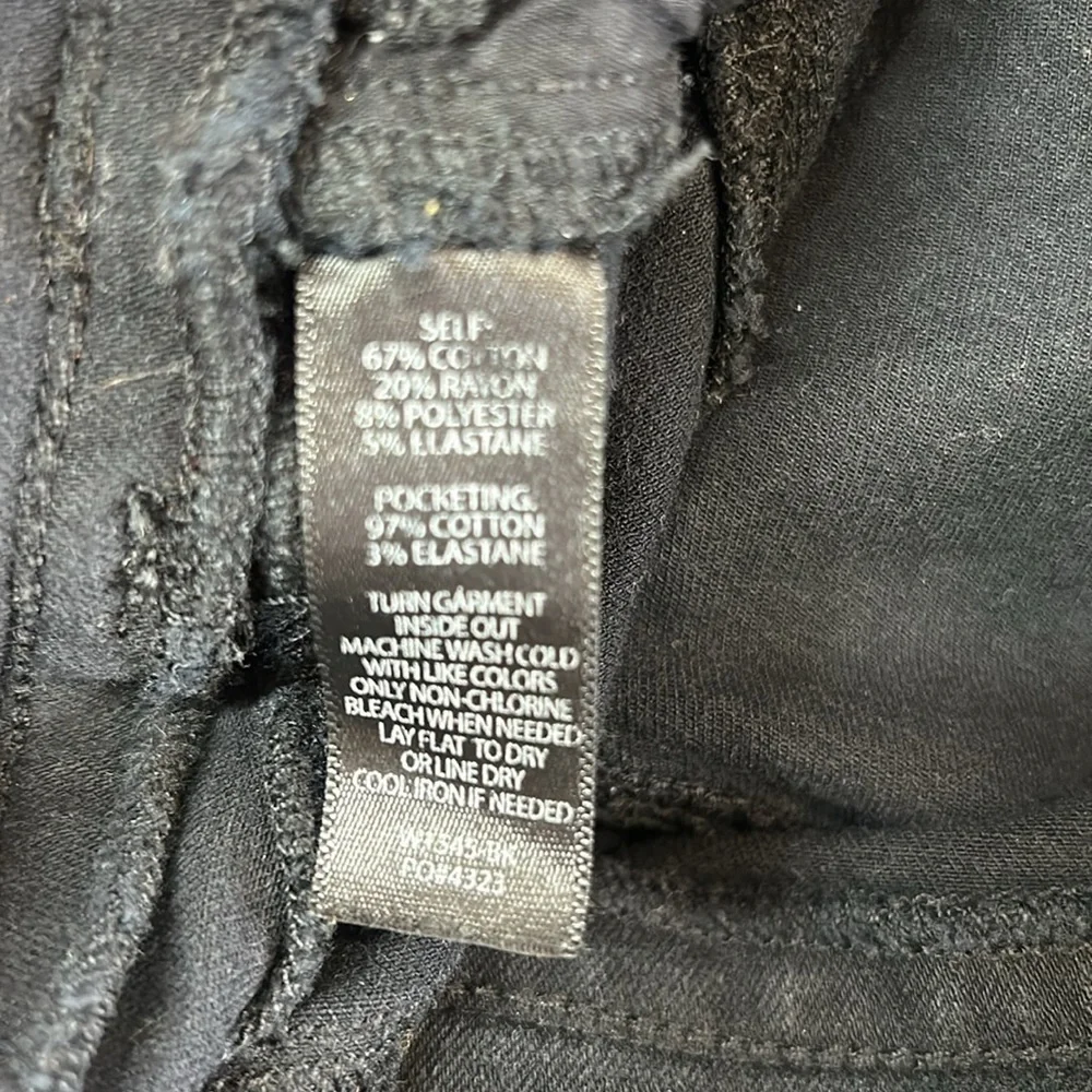 Betabrand Skinny Leg Jeans Women's Small Long Black 4‎ Pocket Denim W1545-BK